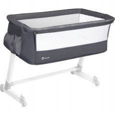 Приставная кроватка Lionelo Theo Dark Grey